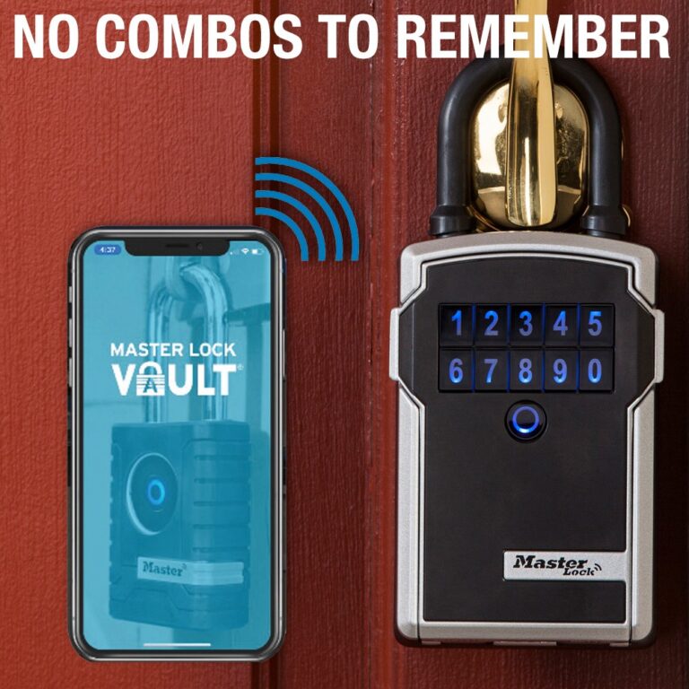 Master Lock Tooth Key Bluetooth® Key Safes - MasterLock
